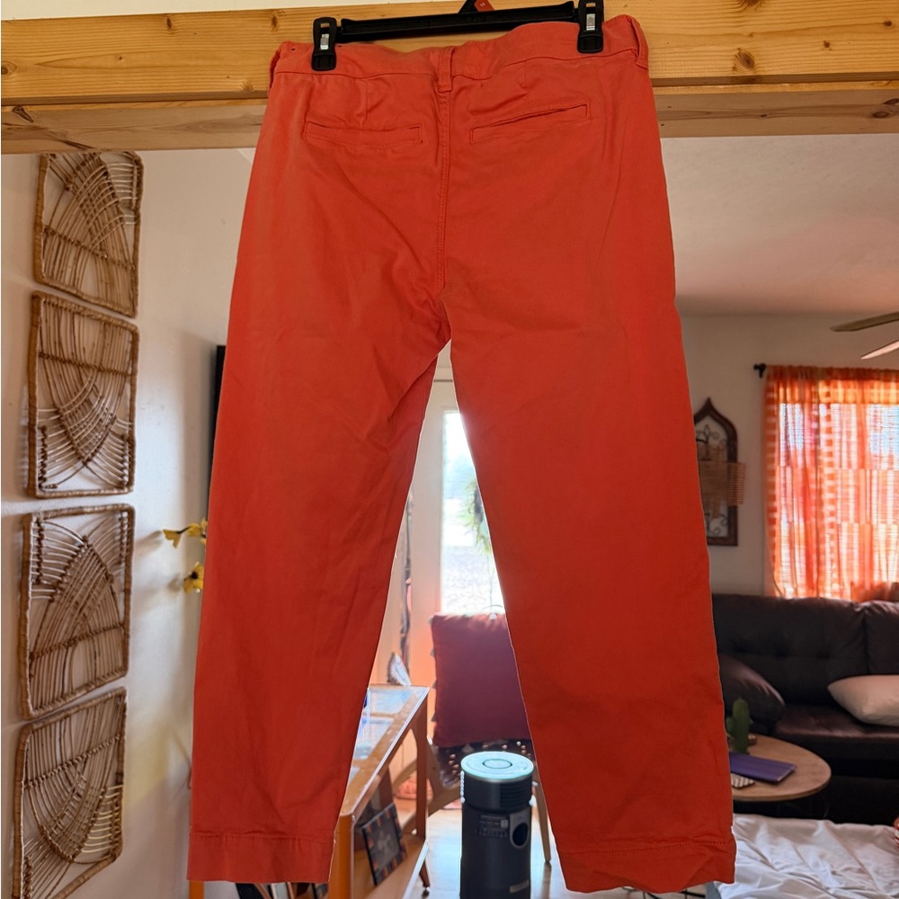 Liverpool women Vibrant Orange Cargo Pants - Picture 2 of 3